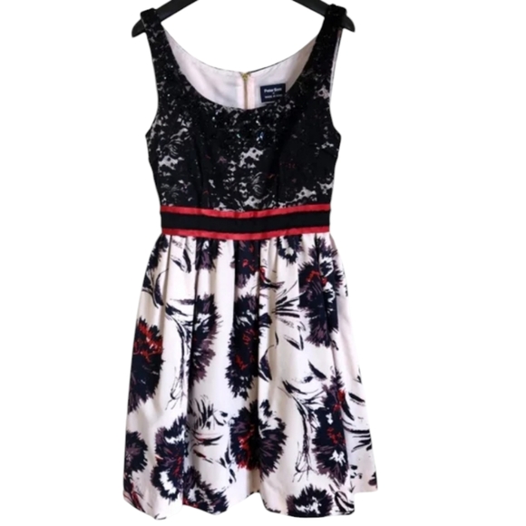 Anthropologie Peter Som Brushstroke Blossom Dress. Size 8 - Picture 2 of 10